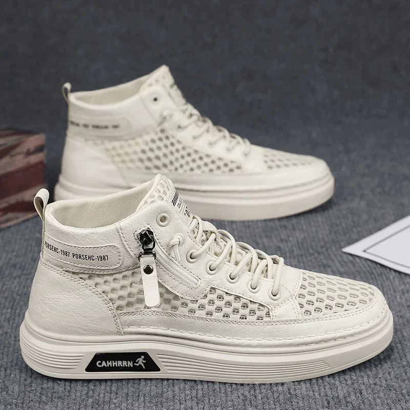 

Unisex New Breathable Anti-slip Luxury Breathable Fashion Shoes Versatile Men's Leisure Lightweight Comfy Walking Shoes