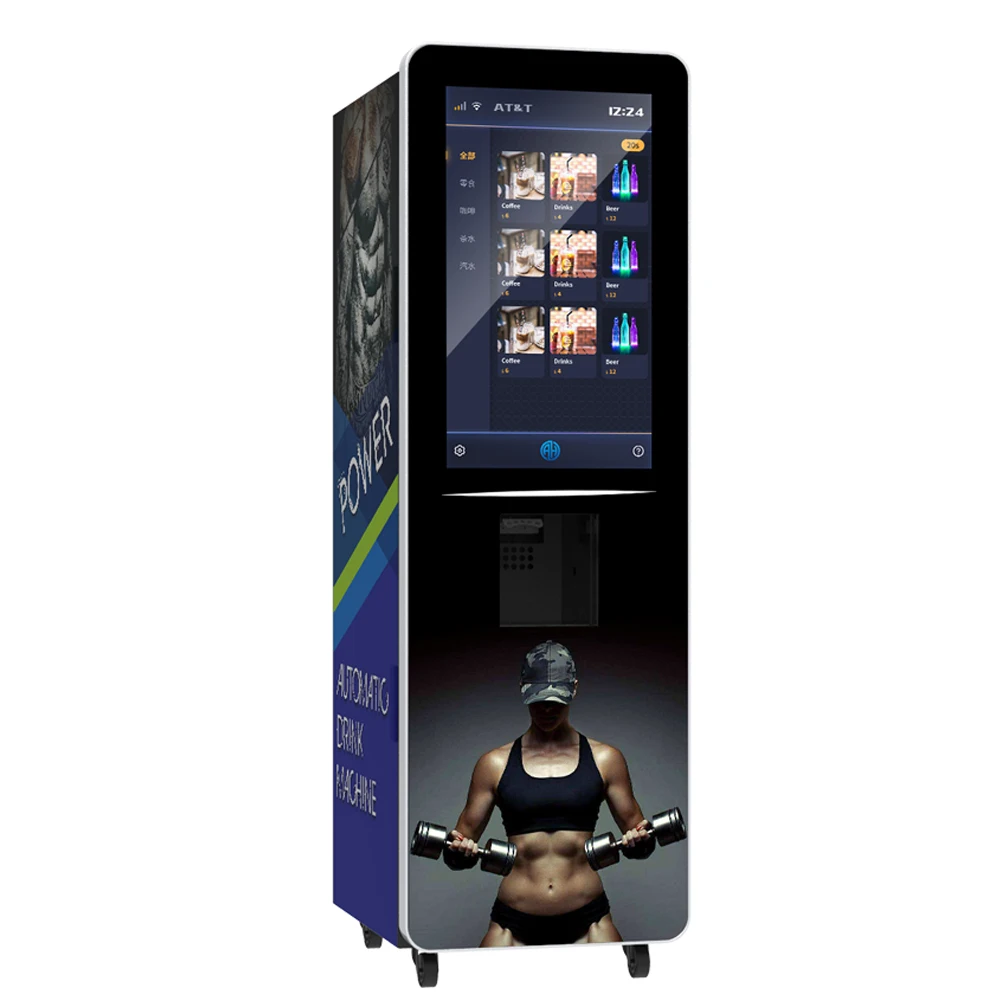 FOODLINE Scenic Sports Zone Protein Shake Vending Machine Thickened Anti Rust Shell Multi Flavor Storage Equipment