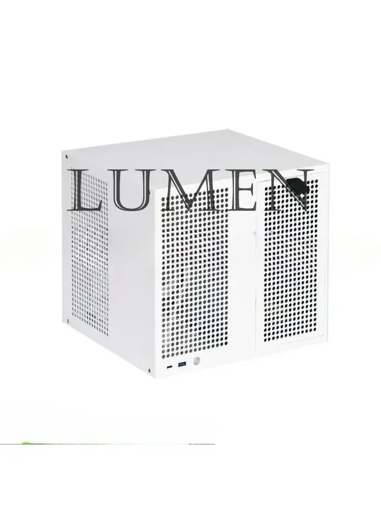 ATX power supply, MATX full height PCIe, Qunhui AIO storage, UNRAID Sagittarius 8-bay NAS chassis with backboard