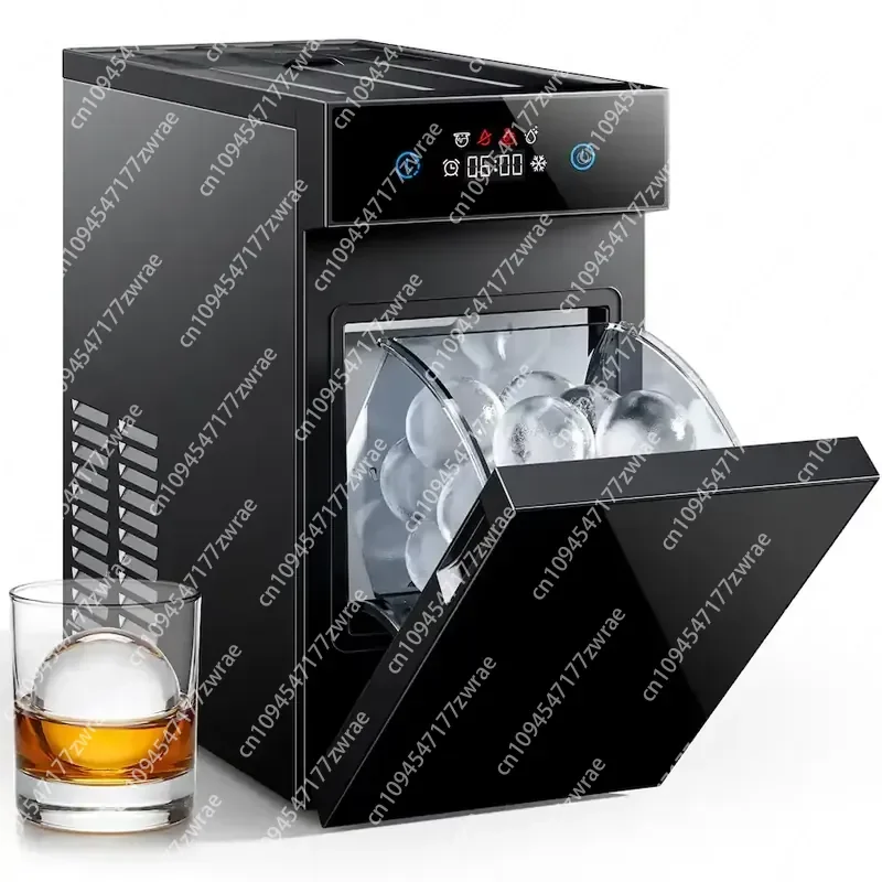 60mm Electric Plastic Countertop Whiskey Ice Ball Maker
