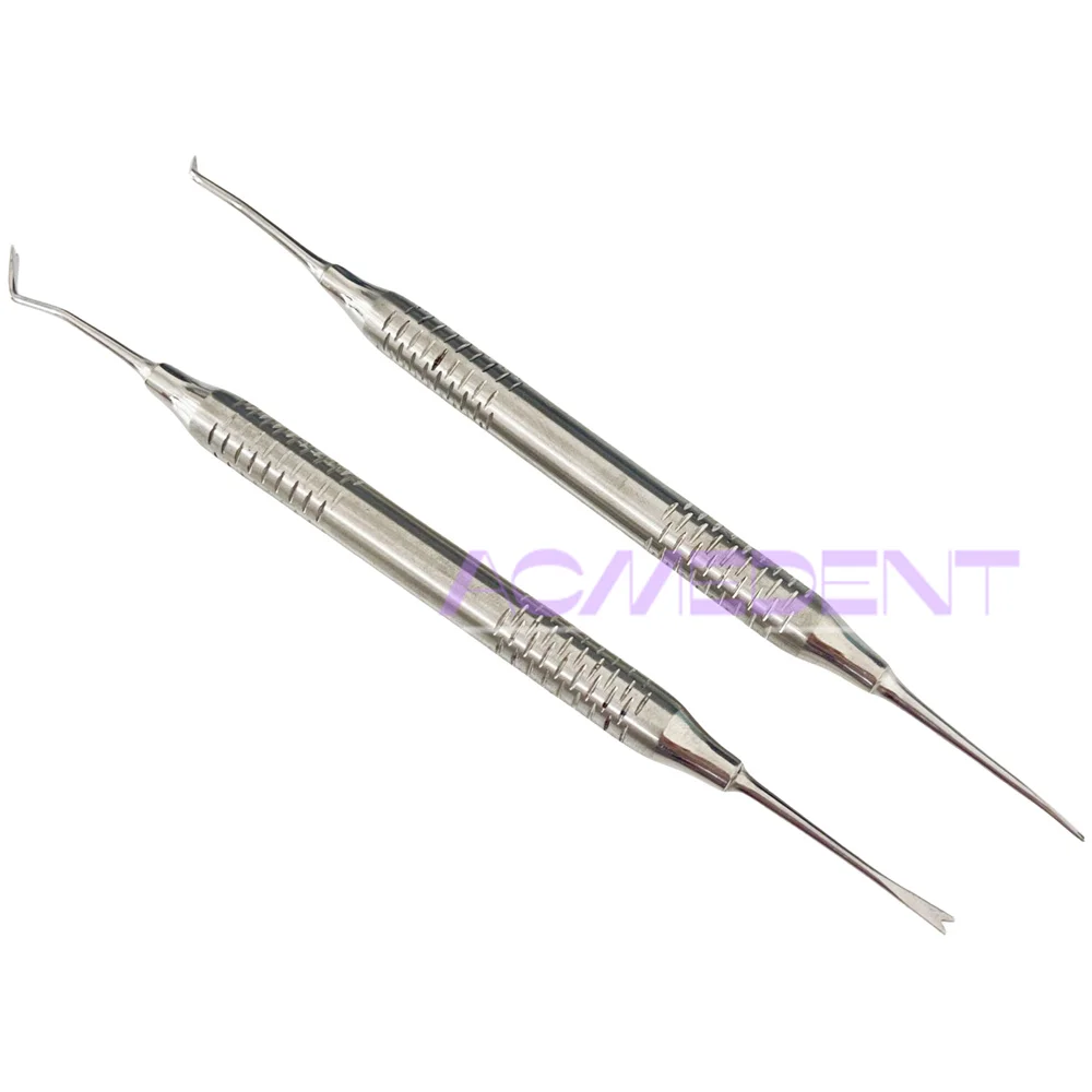 

2pcs/Lot Dental Ortho Ligature Wires Pusher Scaler Stainless Steel Applicator Tucker Director