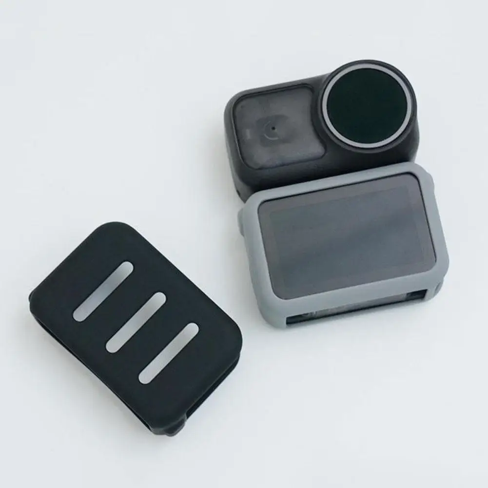 ل DJI OSMO-NANO حافظة واقية من السيليكون مضادة للخدش شاشة السلامة الغطاء الواقي ملحقات كاميرا الحركة المقاومة للصدمات #4