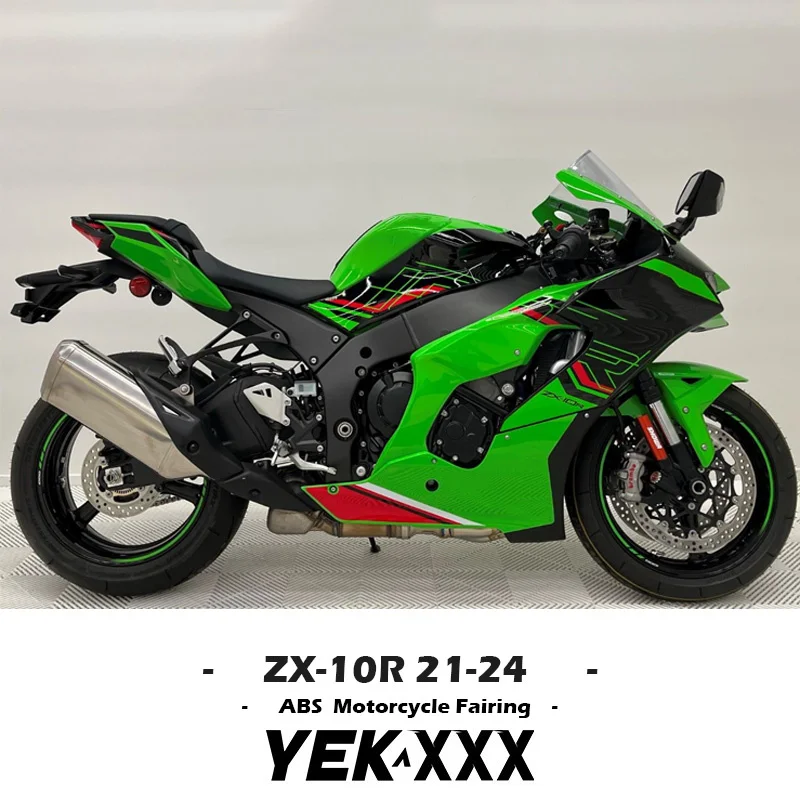 

For Kawasaki Ninja ZX10R ZX-10R 21 22 23 24 2021-2024 Fairing Shell Full OEM Replica Bodywork Cowling Full Fairing Kit