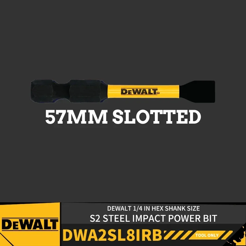 DEWALT Impact Power Bit DWA2SL8IRB DWA2PH2IRB DWA3PH2IRB DWA3PH3IRB DT7800T 57MM 89MM 152MM Phillips Slotted