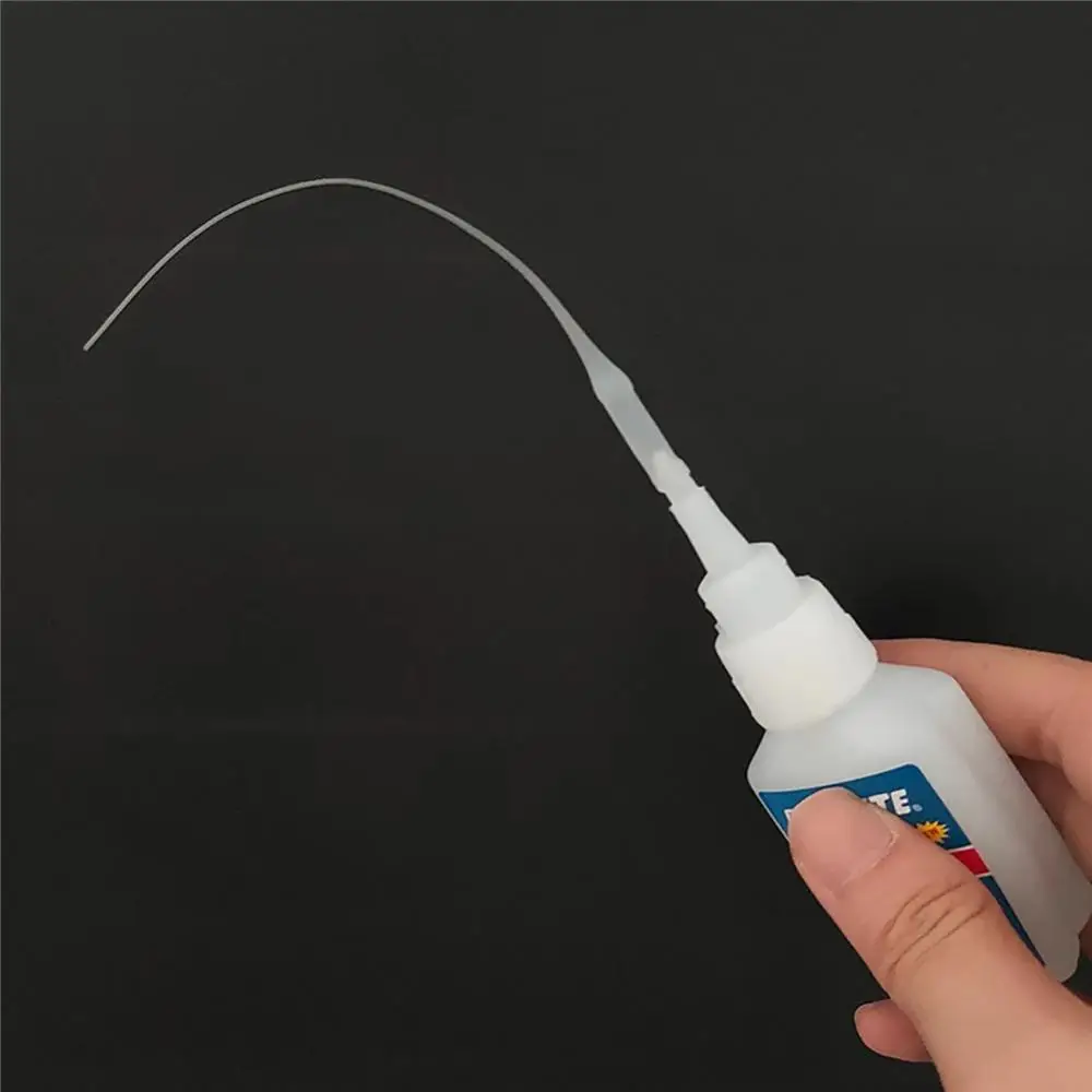 Applicateur de précision pour tube de goutte de colle, micro-pointes, embouts de bouteille en plastique, rallonge de colle, buse, artisanat, laboratoire, 100 pièces