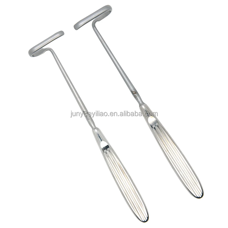 

Nasal Cartilage Hook Rhinoplasty Set Surgical Instruments Stainless Steel Flat Handle Left and Right