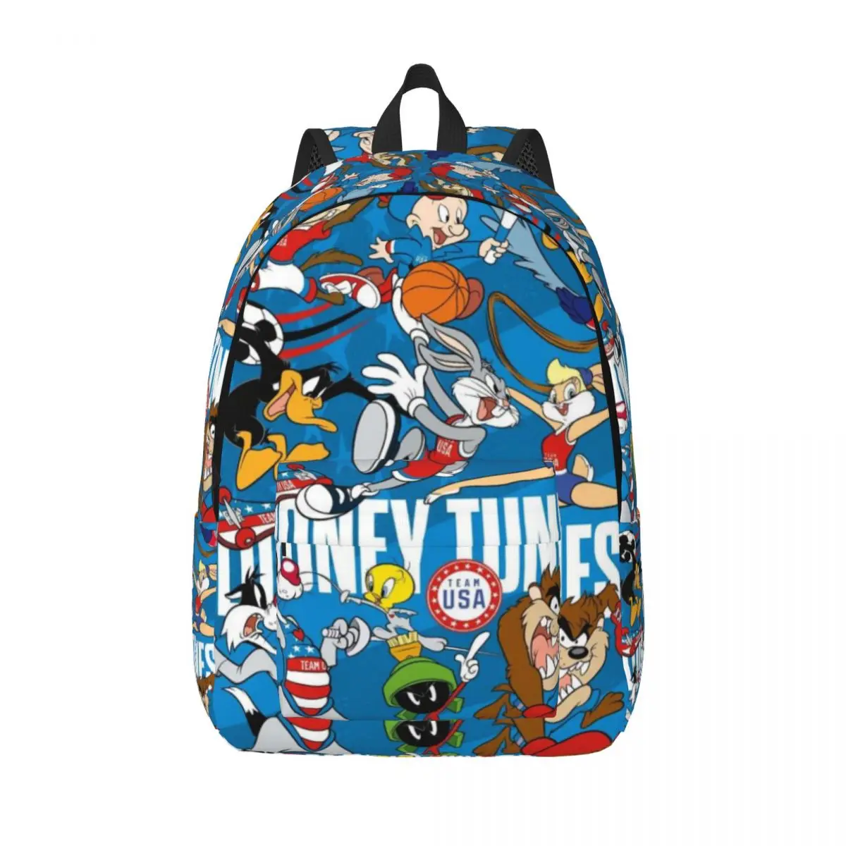 Looney-T-Tunes New Fashionable Pattern School Bag Print Lightweight Backpack 15.7in 17.7in