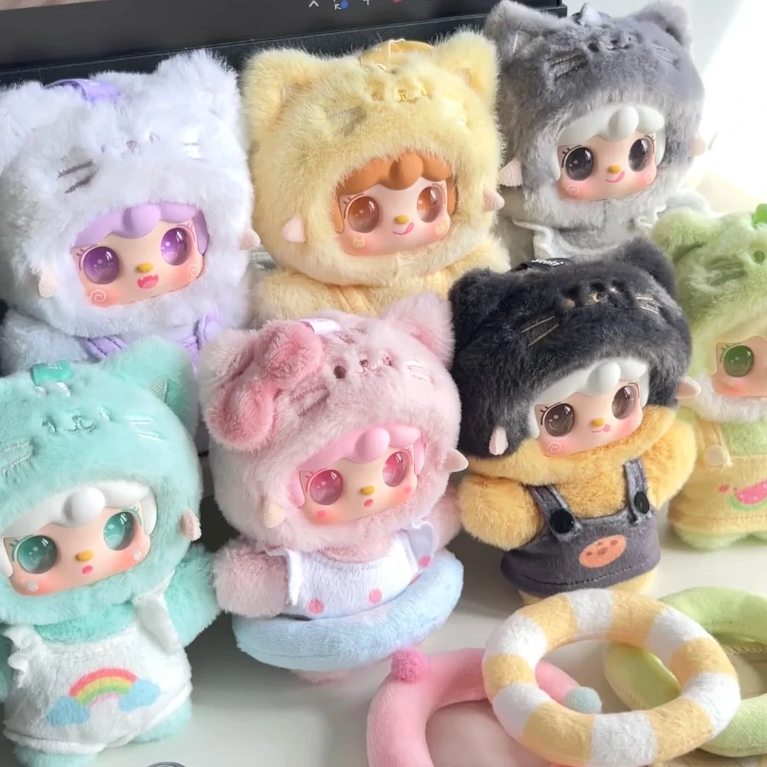 

Genuine Yooki Kitten Summer Party Series 10cm Blind Box Toy Vinyl Face Surprise Figure Pendant Cute Girl Gift Trendy Collectible