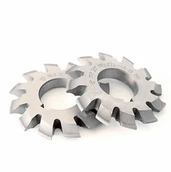 1Pc NO.1-NO.8 HSS Gear Milling Cutter Gear Cutting Tools Spur Teeth PA20 M1 M1.25 M1.5 M1.75 M2 M2.5 M3 M3.5 M4 M4.5 M5 M6 M7