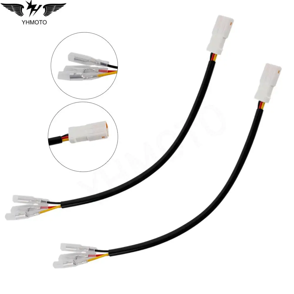 

Tail Light Wires Adapter Plug Connectors 3 Power Cords For KTM 250 690 890 DUKE EXC Turn Signal Light Plug Adapter Wires