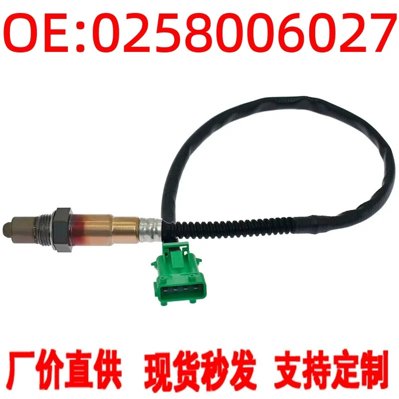 Oxygen Sensor 0258006027, compatible with Peugeot 206 and 307, front oxygen sensor