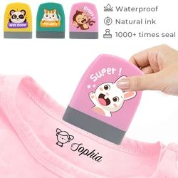 Custom Name Stamp For Clothing personalized Non-Fading School Uniform Stamps Suitable For Boys Labels Hat Mask Stamper