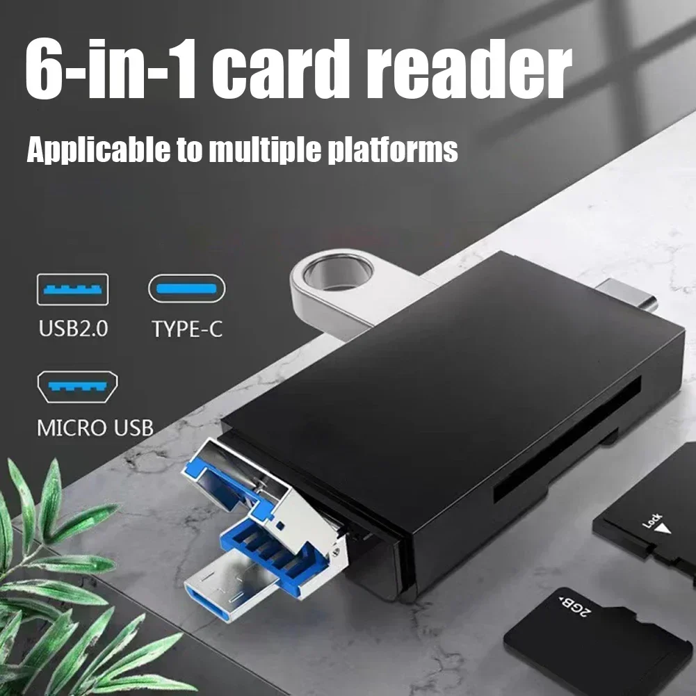 High Speed USB 3 0 and Type C TF Card Reader Experience fast and efficient data transfer with this card reader