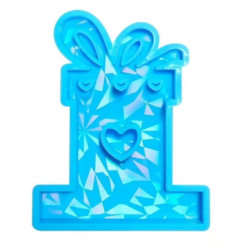 

D46E подсвечник, формы для подарка на день рождения, подсвечник, силиконовые формы для литья из эпоксидной смолы, глина,