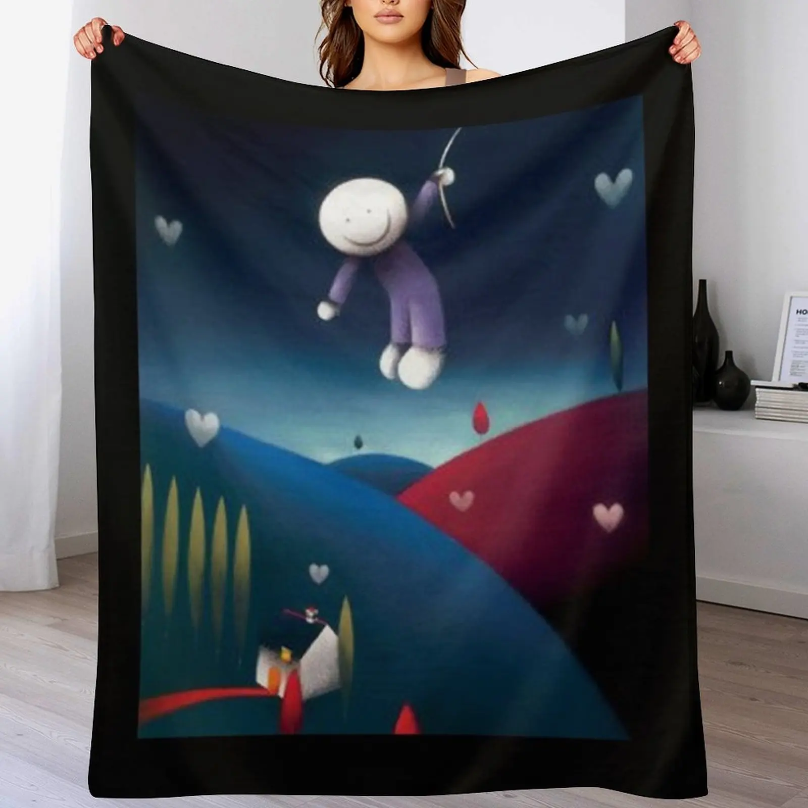 

Doug Hyde Throw Blanket