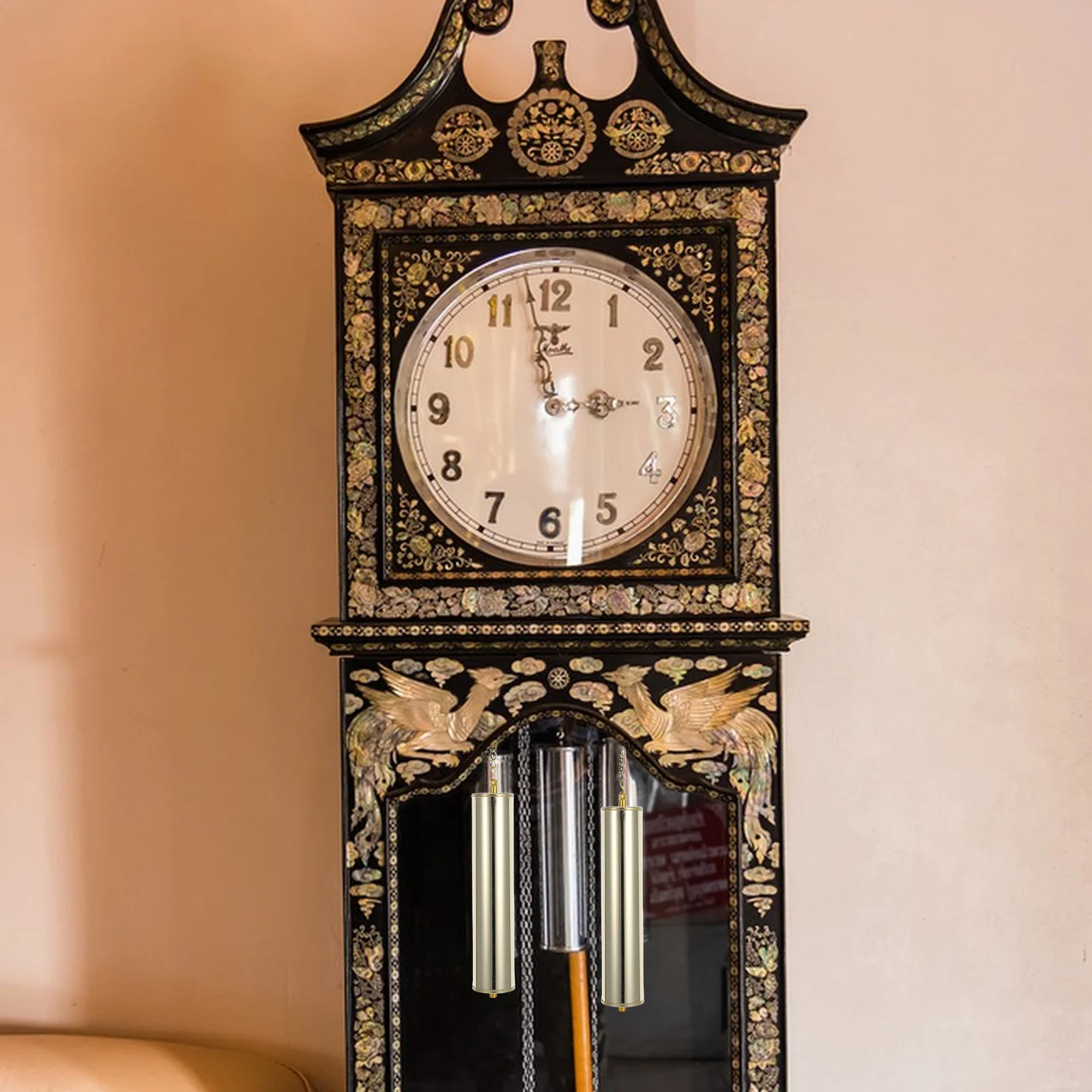 

1 Set Decorative Hammer For Grandfather Replacement Chain Weight Wall Clock Iron Mechanism Part Diy Clock Supplies Metal Chain