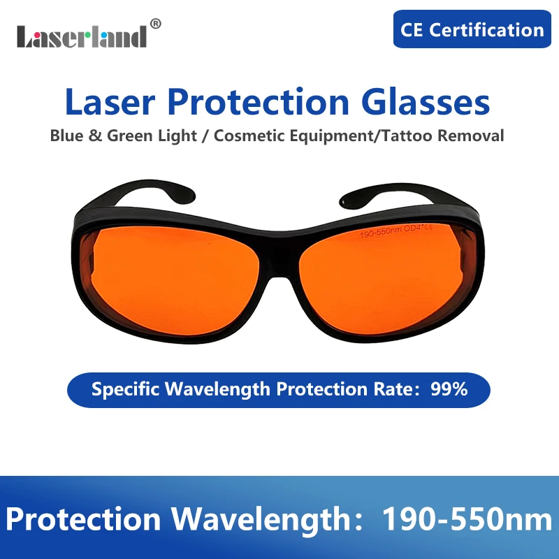 Laser Glasses Safety Protection Goggles Blue Red Green IR 808nm UV 532nm 1064nm for Q-switch Tattoo Hair Removal Beauty Salon