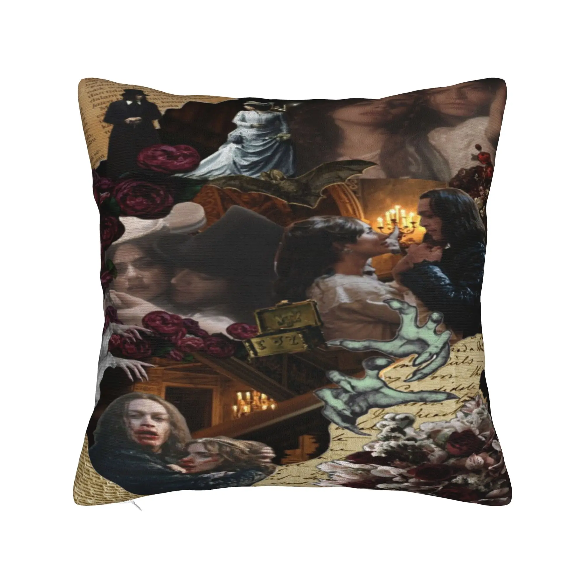D-Dracula A Love T-Tale Pillow Cover  Custom Cushion Cover Morden Pillow Case For Sofa Bedroom Home Decor