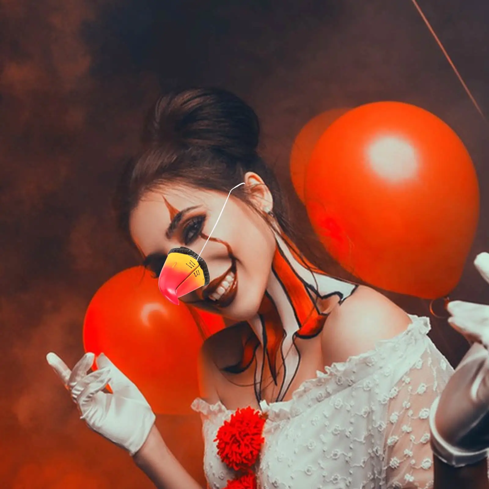 

2pcs Animal Nose Prop Lightweight Carnival Party Supplies Duck Parrot Design Cosplay Accessories Perfect Fit Funny