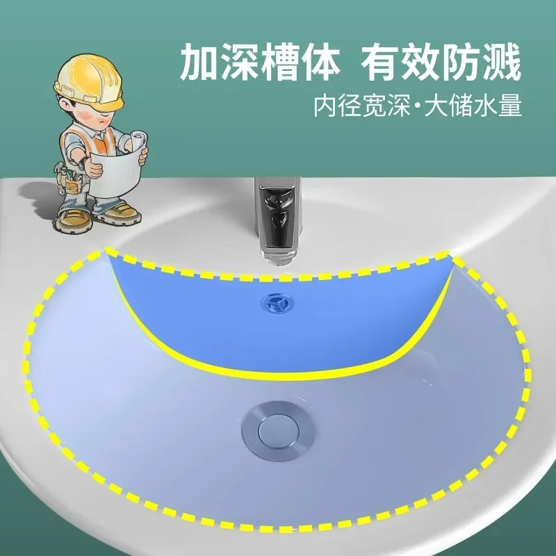 Simple Ceramic Basin Durable Build Sturdy Construction Reliable Performance Long Lasting High Quality Heat Resistant