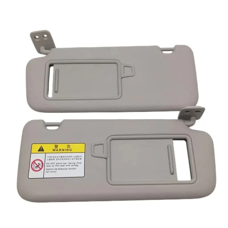 Front Left Right Gray Black Sun Visor Sunshield with Mirror for KIA Sportage NP 2018 2019 2020 2021 2022 85210-Q2000 85220-Q2000