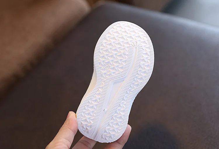 Kinder-Laufschuhe für Jungen und Mädchen, Lässige Atmungsaktive Rutschfeste Mesh-Walkingschuhe mit Weicher Sohle für Kleinkinder – Detail 18
