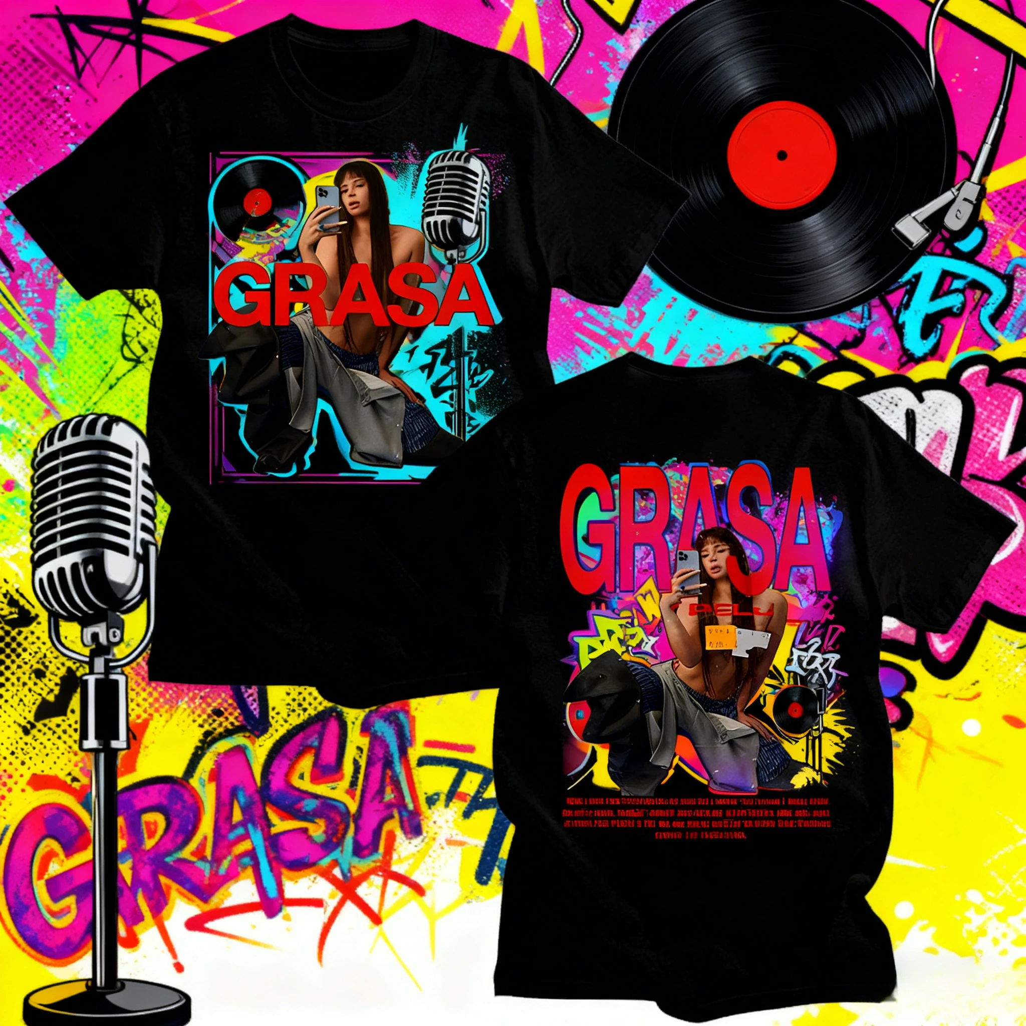 

Футболка Nathy Peluso Fat, модная дизайнерская футболка с эстетическим дизайном, летняя модная футболка Nathy Peluso с принтом из 100% чистого хлопка