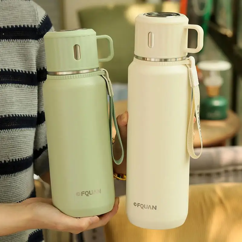 Large Capacity Thermal Cup for Men And Women 2025 New Style Tea Brewing Cup with Lid High Aesthetic Value for Students Going ...