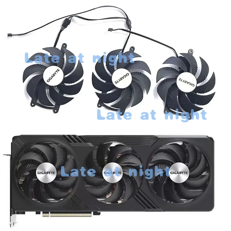 Brand new 95MM 4PIN PLD10020S12H DC 12V 0.65A RX7900XT GPU fan for Gigabyte Radeon RX 7900 XTX gaming graphics card fan