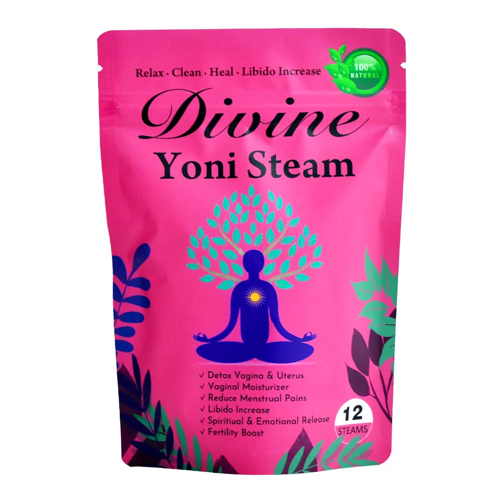 

2x12 Pcs Divine Yoni Steam Herbs Detox Uterus Vaginal Moisturizer Fertility Boost Luxury Vagina Douche Powder Tea Odor Remove