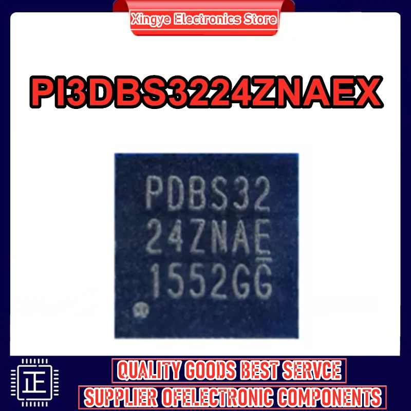 

5 шт. PDBS3224ZNAE PI3DBS3224ZNAEX PI3DBS3224ZNAE PDBS32 24ZNAE QFN-20 новый оригинальный в наличии