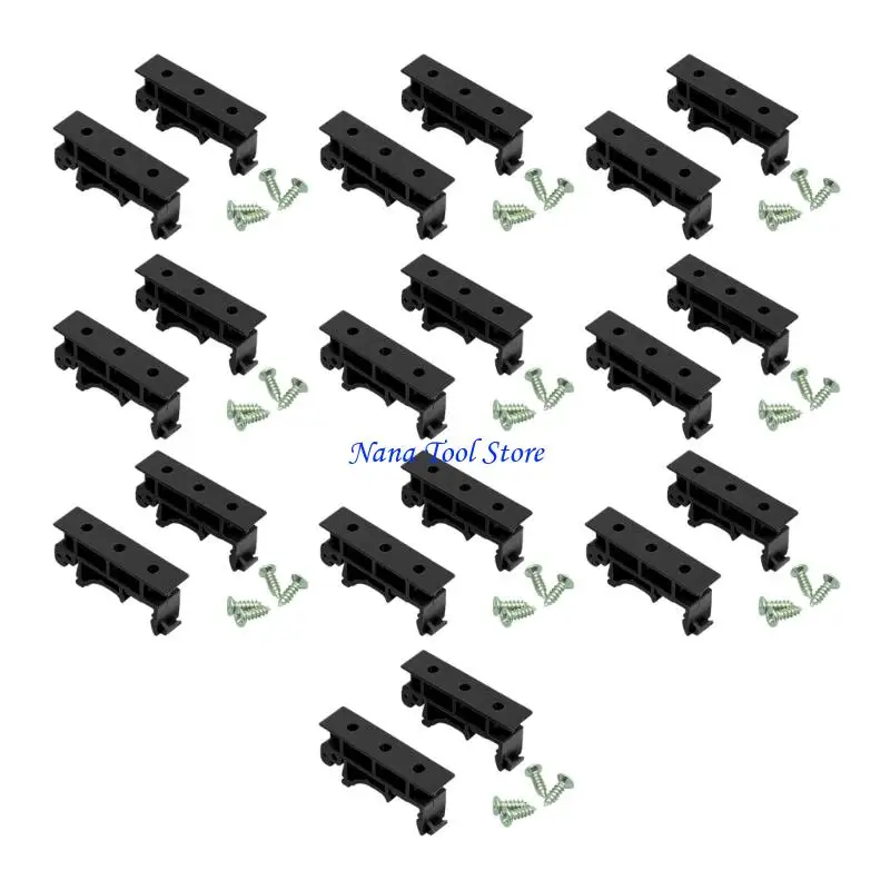 31GJ 10 Pair Circuit Control Board Bracket Holder PCB Circuit Board Mounting Bracket
