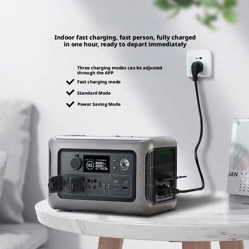 299Wh Portable Power Station 600W AC Output Battery Solar Generator Outdoor Camping RV Emergency Home Backup Supply