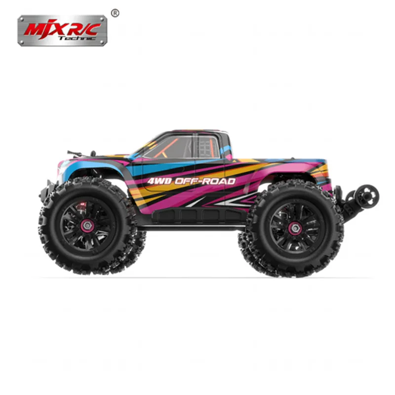 MJX 16209 1/16 Hyper Go 4WD coche sin escobillas de alta velocidad r/c Hobby camión todoterreno 2,4G Control remoto 4WD r/c coche/camión de rueda grande r/c