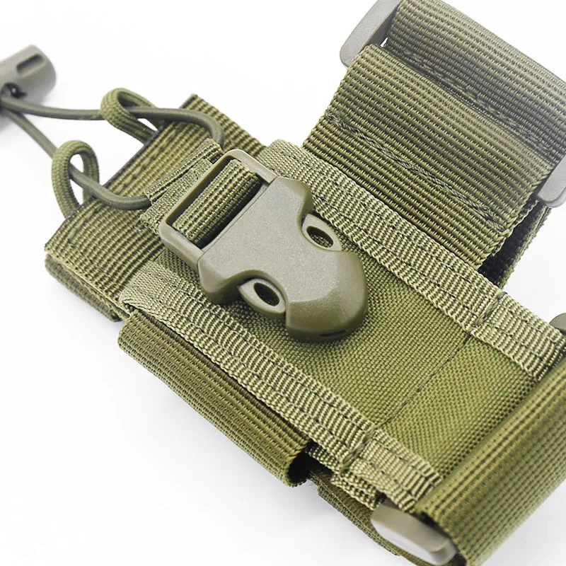 النايلون تخاطب حالة قابل للتعديل اسلكية تخاطب حقيبة مول اتجاهين راديو الحافظة الحقيبة التكتيكية الصيد البيني حقيبة للحمل