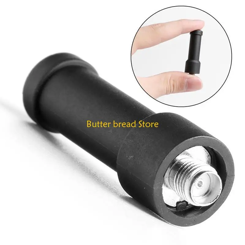 W89C Mini SMA-F UHF 400-480MHz Antena corta y rechinua para para puxing RA