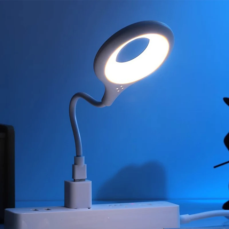 Eye Protection Reading Light Adjustable Night Light USB 5V Flexible Led Lights Portable Bedside Lamp Saving Energy 