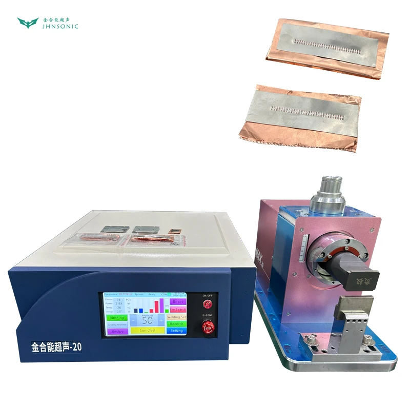 Lithium Battery Tab Ultrasonic Metal Welding Machine Positive And Negative Electrode Welding