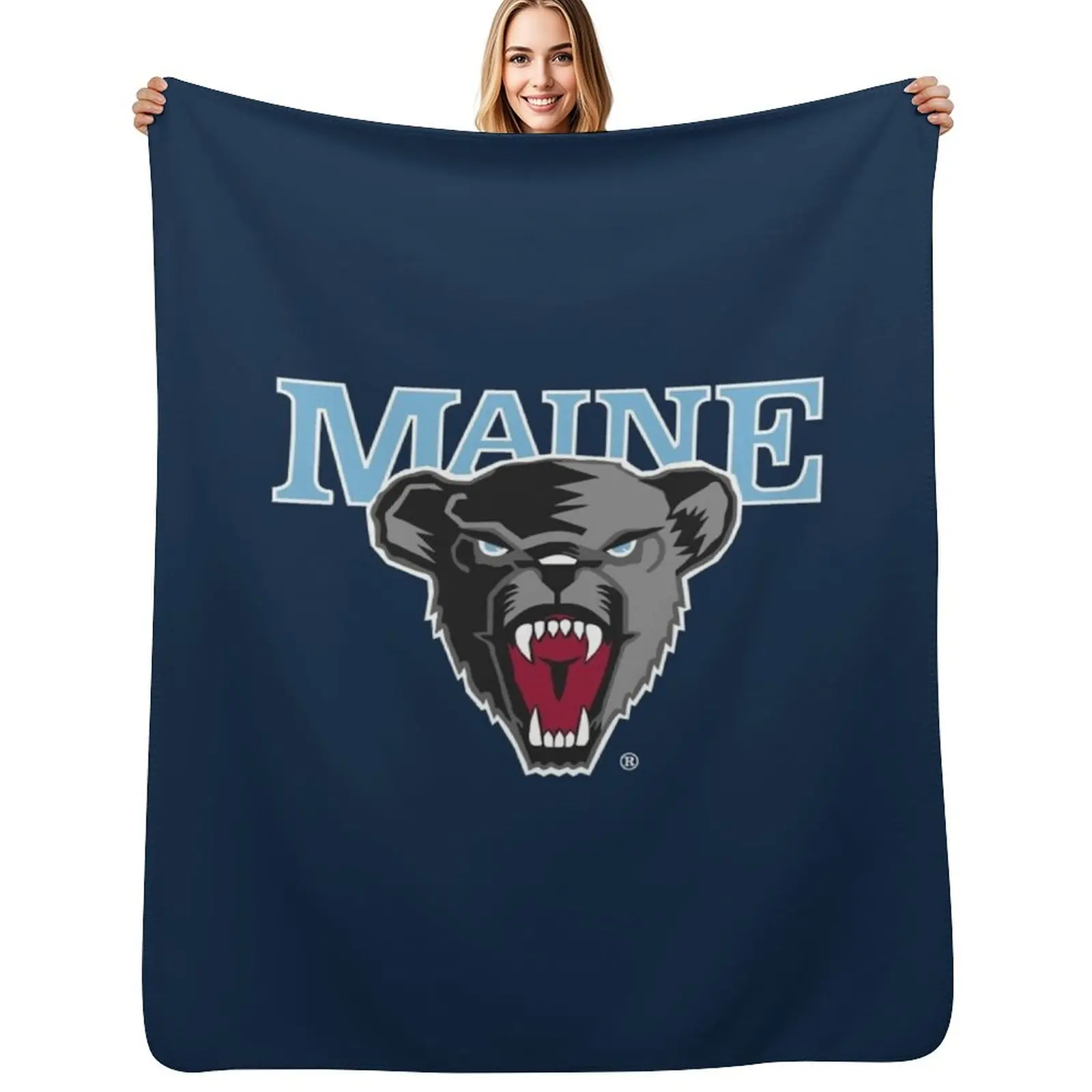 

Maine BLACK BEARS ORONO ME Throw Blanket for winter for babies Luxury Throw For Sofa Thin Blankets