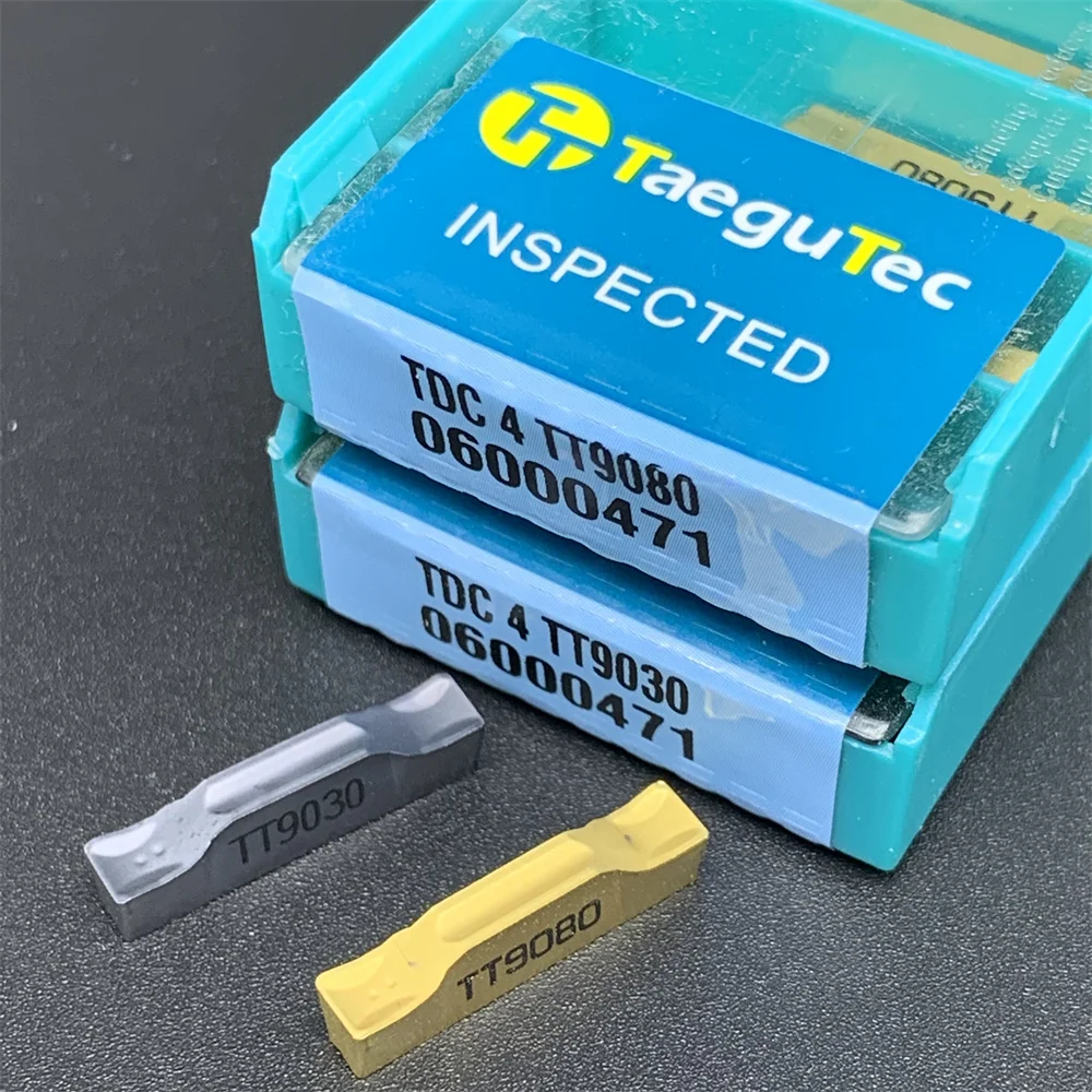 10pcs 2mm TDC2 TT9030 TT9080 3mm TDC3 TT9030 TT9080 4mm TDC4 TT9030 TT9080 Premium Carbide Slotting Inserts for Metalworking