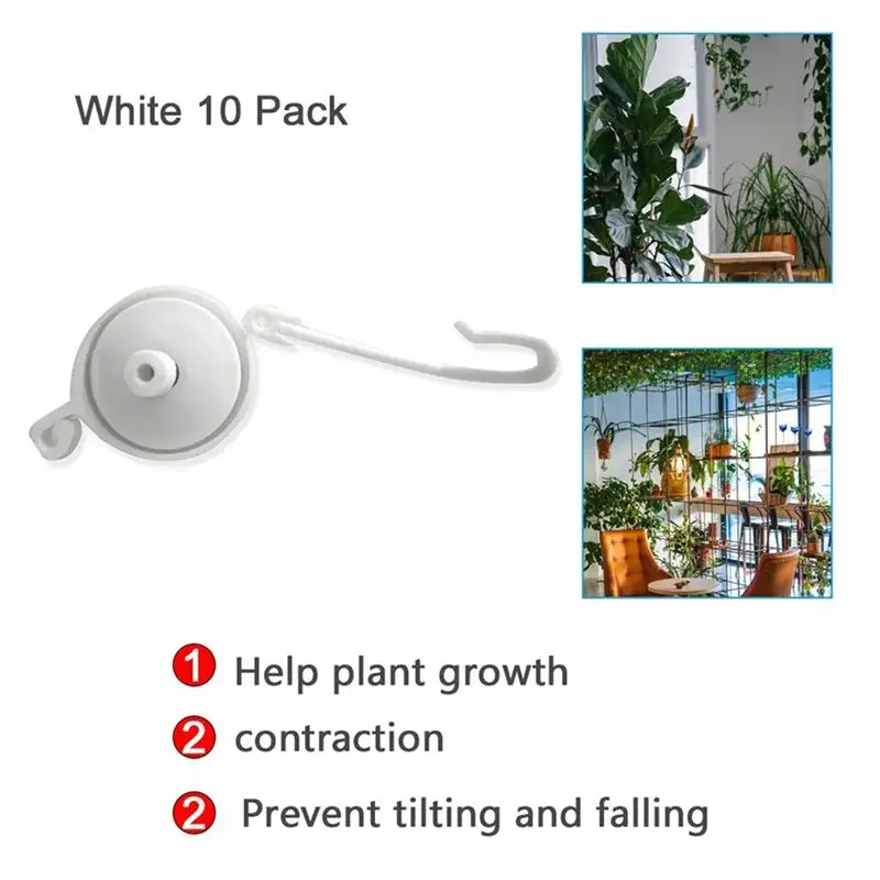 For Home Garden Plants Grow Support Hydroponics Grow Hanger Smart Retractable Plant Yoyo 10Pcs With Stopper-B61B