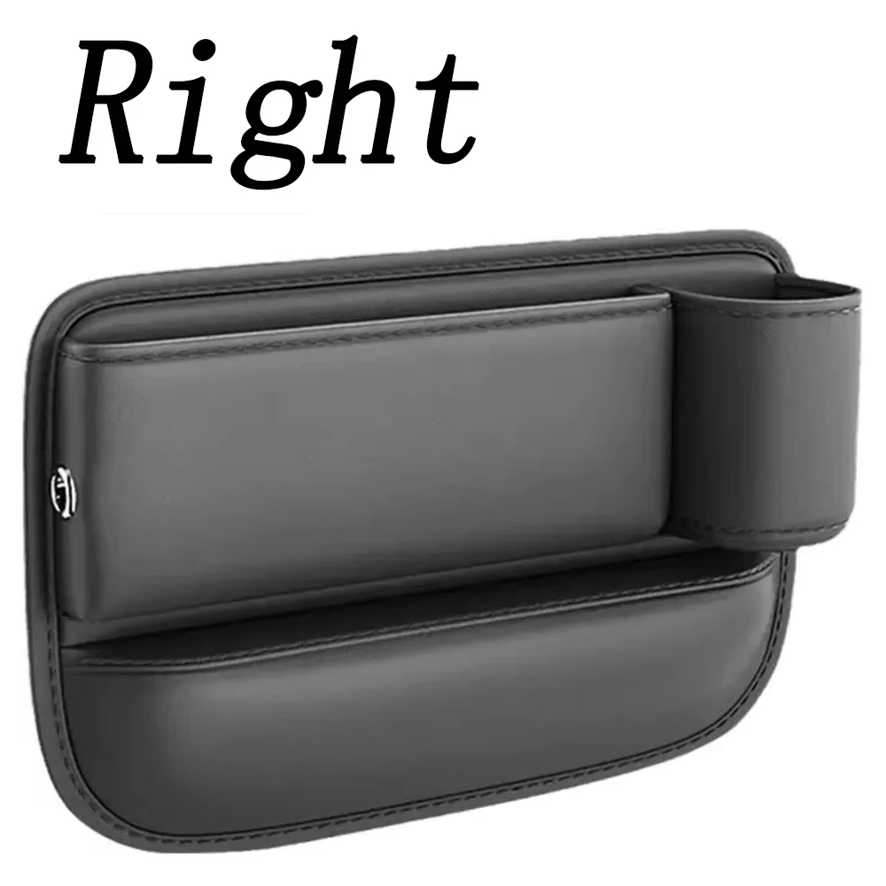 Auto Sitz Lücke Wasser Tasse Halter Leder Universal Spalt Seite Lagerung Box Fahrer Vorne Auto Sitz Lücke Füllstoff Organizer Im Auto