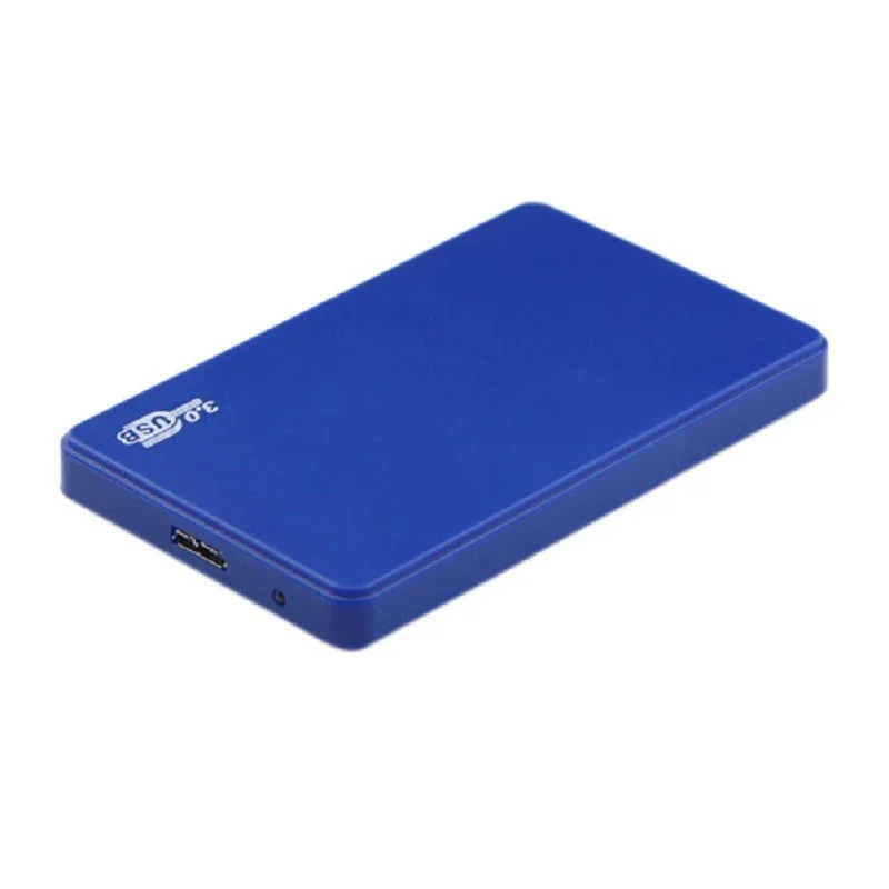 External Storage Box HDD Enclosure On-the-go Use Fast Data Transfer High-speed Connectivity Multiple Color Options