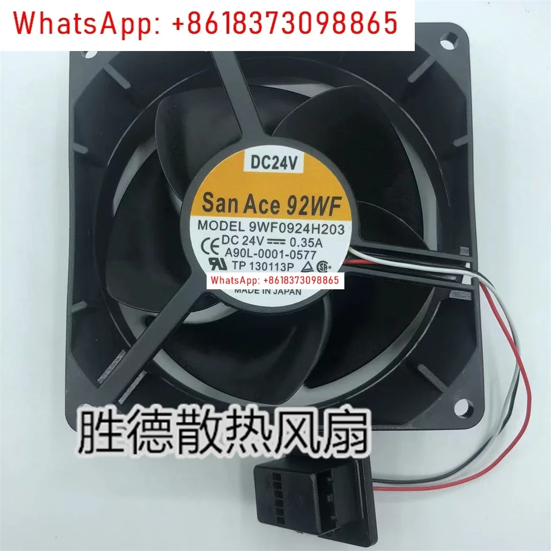 5Pcs SanAce92WF 9WF0924H203/205 24V 0.35A  Fan A90L-0001-0577