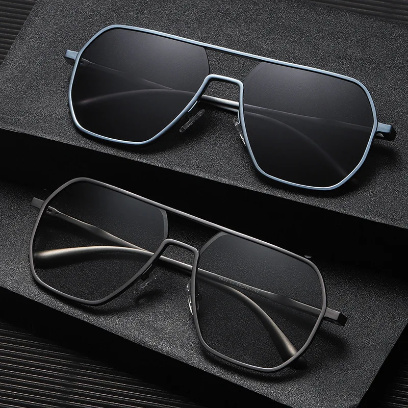 

New Polarized Sunglasses Aluminum Magnesium Frame TAC Lens Photochromic Glasses Uv400 Sunglasses Male Sun Glasses for Women