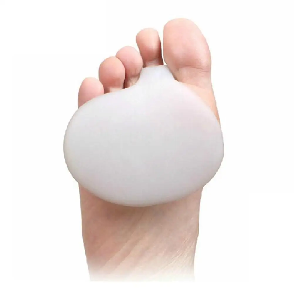 2Pcs/Set Gel Pad For Sensitive Feet Silicone Gel Metatarsal Pads For Shoes Sore Ball Foot Care Tool Feet Pain Shoes Forefoot