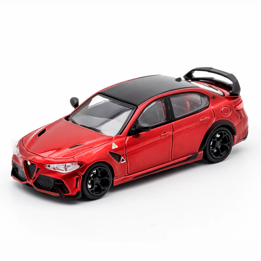 DCT 1/64 Alfa Romeo Giulia GTAm Model Sports Car Vintage Cars Diecast Vehicle Collection Toy for Adults