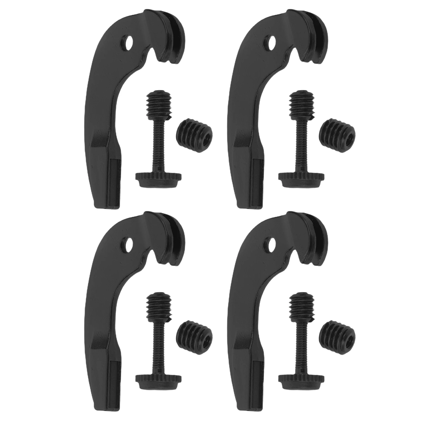 

4 Pcs Violin Tuning Accessories Fine Tuners Clip Parts Metal Peg Replacement Cello