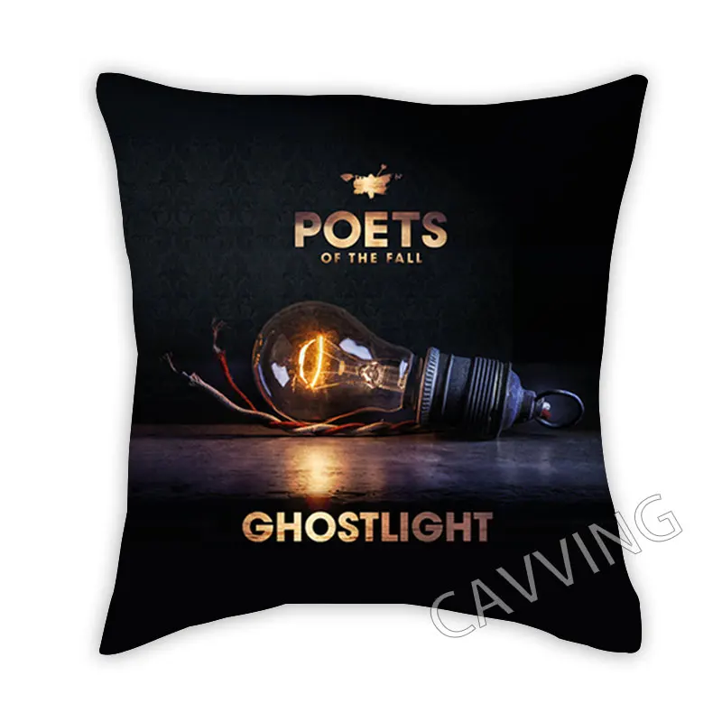 

POETS OF THE FALL 3D Printed Polyester Decorative Pillowcases Cover Square Zipper Pillow Case Fan Gifts Home Decor