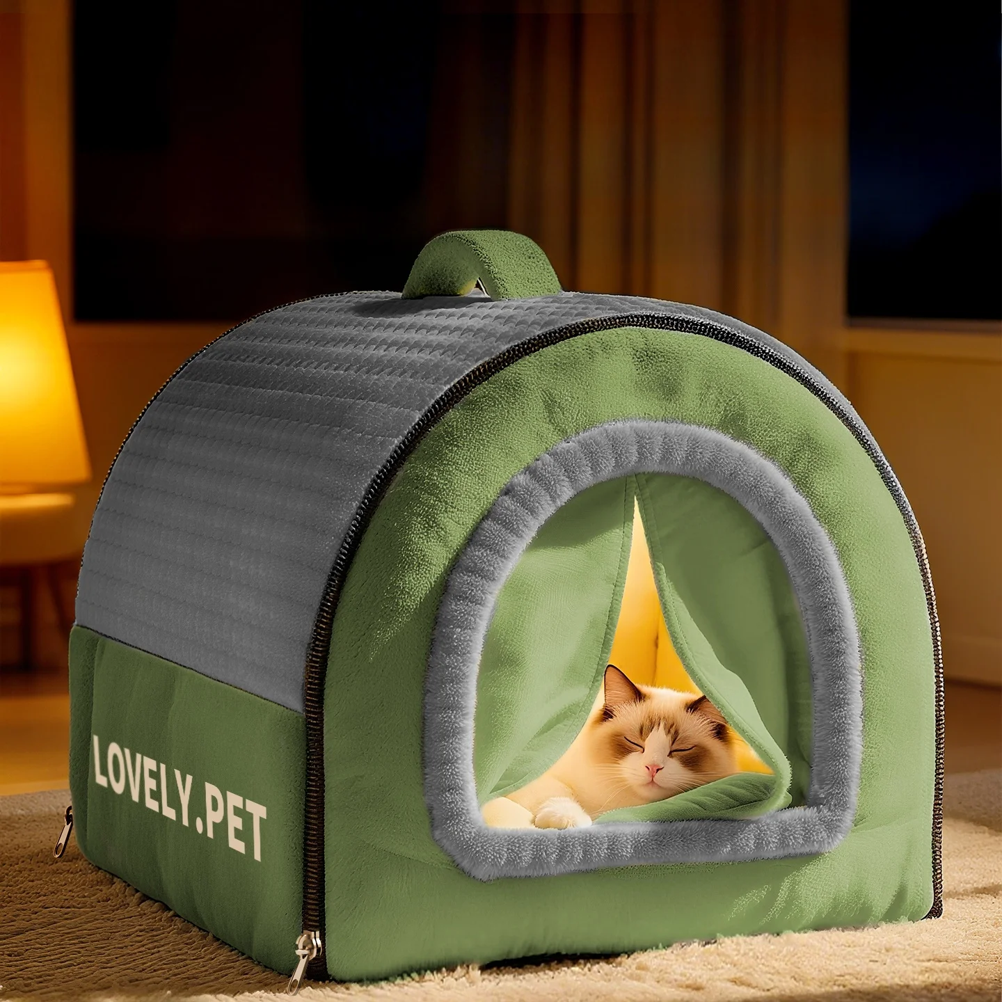 Thickened Closed  House Winter Warmth Security Comfortable  Bed All Season Universal Pet Supplies  Nest Cozy Shelter